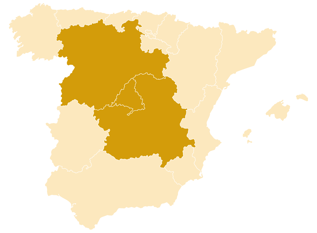 Reiseziel Zentralspanien